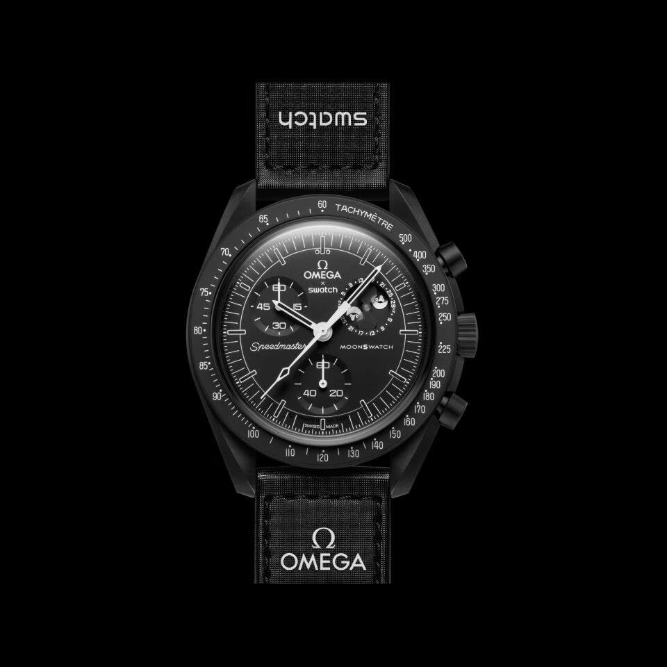Swatch Reloj Negro para Hombre 42mm SO33B700 SO33B700