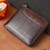 Leder Herren Geldbörse Luxus Herren Geldbörse Männlich Reißverschluss Kartenhalter Mit Münzfach Geldbörsen Geschenke Für Männer Geldbeutel Mini Geldbörse Herren Geldbörse Leder