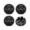 4 Stück 64mm Radnabenkappen Ersatz Radnabenemblem für Dodge Durango Challeager NITRO SRT Charger Journey Ram 1500