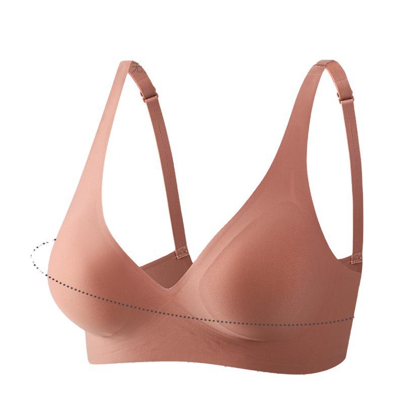 Summer Seamless Wireless Bra: Adjustable, Side Support, Thin Cup for a Beautiful Silhouette