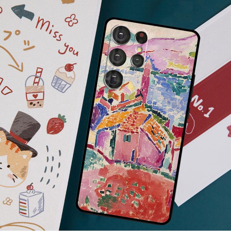 

Чехол с художественной росписью Анри Матисса для Samsung Galaxy S23 S21 S22 Ultra Plus S20 FE Note 20 Note 10 S8 S9 S10 Plus, чехол Galaxy S20