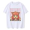 Eden Academy Japanese Anime SPY × FAMILY T-Shirt Cotton Graphic Tee Unisex Unisex Summer Streetwear