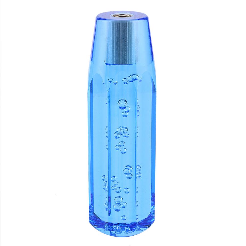 15cm 5.9in Crystal Car Shift Knob Gear Stick Lever Universal for Manual Transmission VehiclesBlue
