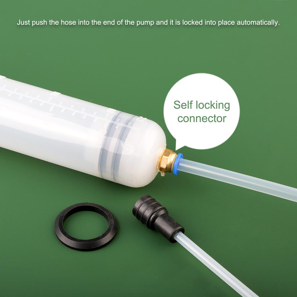 200cc  Fluid Syringe Pump,Oil Fluid Extractor, for ATV"s, Boats, Farm Equipment, Industrial Gear