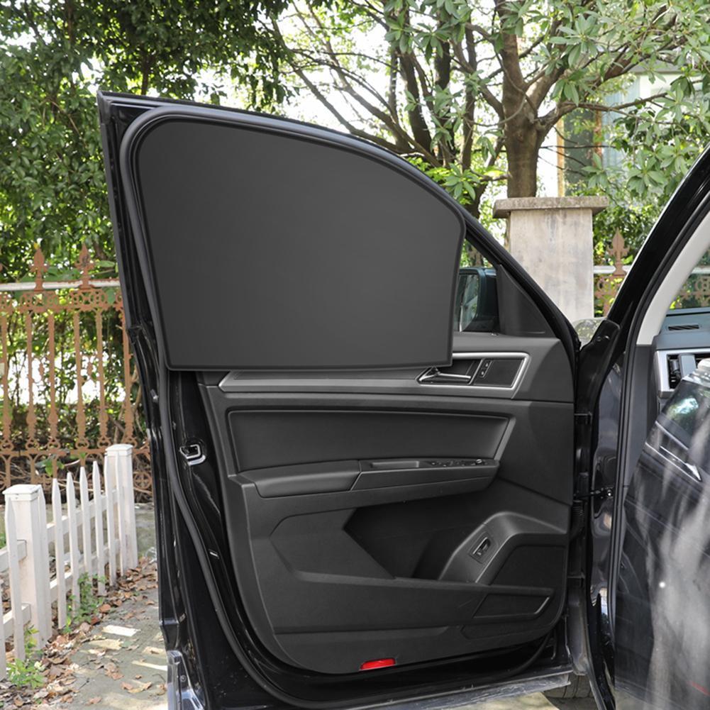 UV Protection Car Curtain Summer Protection Car Window Sunshade Foldable Side Window Cover Sun Visor Front Rear Auto Accessories