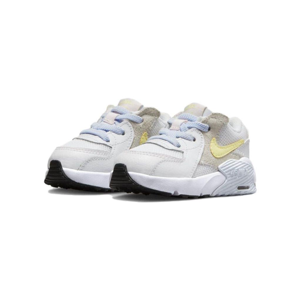 Nike Air Max Excee TD White Citron Tint Baby Sneakers CD6893-118