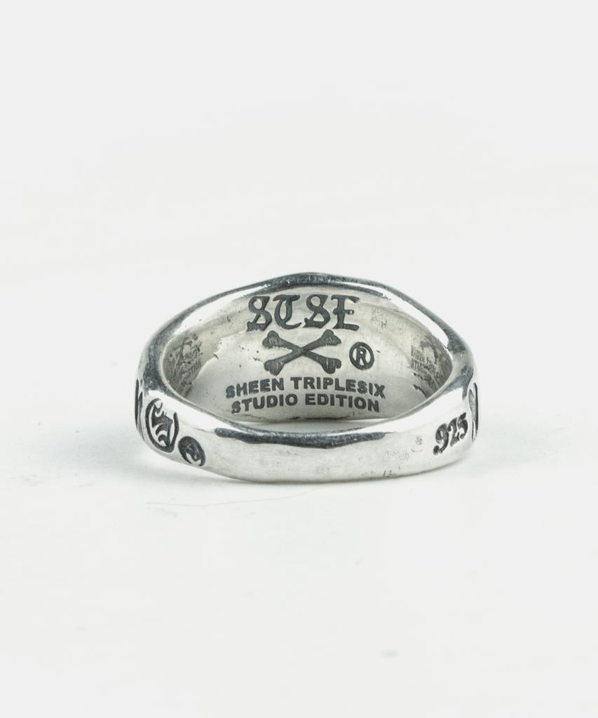 Sheen666 Turquoise Silver Ring F-Word Custom (B Type)