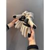 Outdoor Gloves Men's Winter Plus Velvet Thickened Warm Touch Screen Non Slip Cycling Biking Double Sided Fleece Gloves