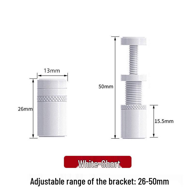 Aluminum Graphics Card Stand with Magnetic Base, ITX-Compatible, Anti-Bending Support.