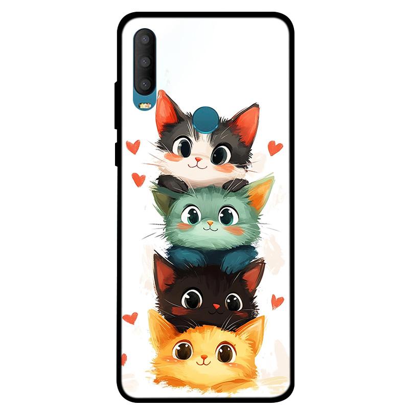 Per Alcatel 3L 2020 Custodia Marmo Morbido TPU Silicone Cover Posteriori per Alcatel3L 3 L 1S 2020 5029Y 5029 5029D Fundas Capa 6.22" Guscio