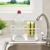 Sink Sponge Holder Stainless Steel Countertop Dish Sponge Organizer Dry Rack for Kitchen