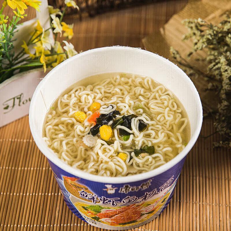 Master Kong Shrimp & Fish Flavored Instant Noodles, 12-Pack