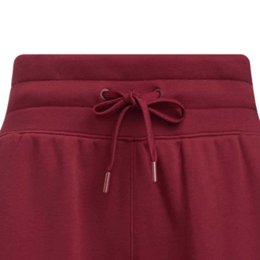 Under Armour UA CNY Casual Sports Series Fashion Simple Loose Fit Knit Sweatpants Women Bottoms Flame-Red 6006012-625