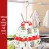 Stainless Steel Windproof Shoe Drying Rack with Hooks