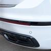 Stoßfänger hinten Zierleisten Außen für VW Tiguan L Autozubehör Glänzend Schwarz