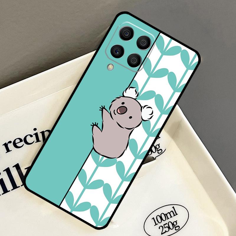 Cartoon-Malerei Tier Koala Hülle Für Samsung Galaxy M15 M55 M12 M13 M14 M54 M23 M16 M11 M21 M31 M20 M34 M52 M32 M36 M56