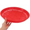 Cesto Portafutta in Plastica Rosso Vassoio Contenitore Cibo Pratico Cesto Scolapasta Casa