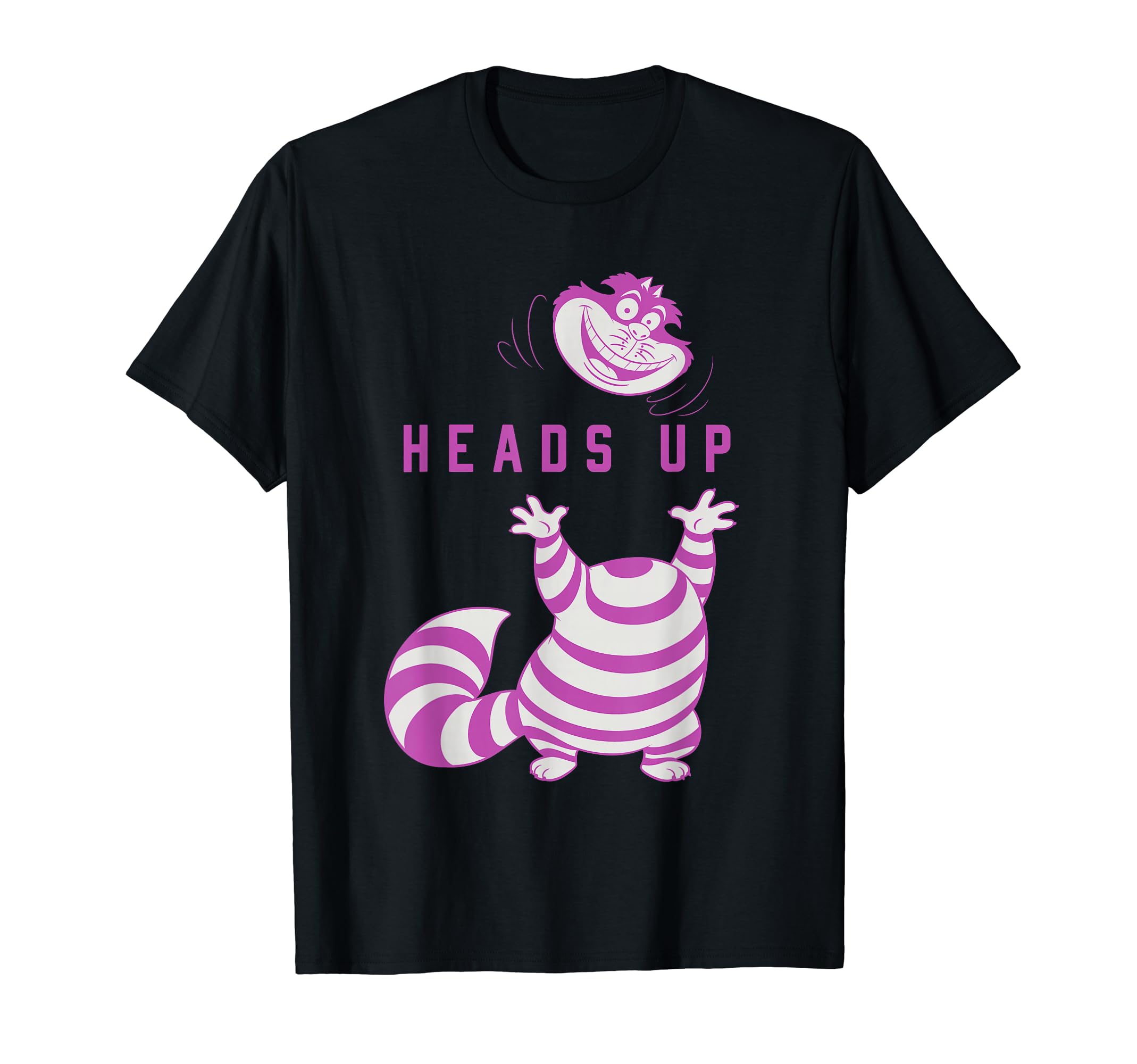 Disney Alice in Wonderland Cheshire Cat Head-Up T-Shirt