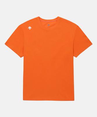 DESCENTE Movement Sorona Cool Oversized Short Sleeve T-Shirt Orange Sr323Uts76
