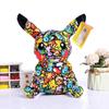 4Styles Pokemon Plush Toy Bulbasaur Charmander Squirtle Pikachu Cute Anime Stuffed Doll Kids Birthday Gifts