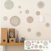 PIENSE Wall Stickers, Plants, Floral, Hydrangea, Removable, Kids' Room, Living Room, Scandinavian Style Wallpaper for Rentals (Hydrangea)