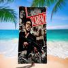 Scarface The World is Yours Classic Movie Microfiber Beach Towel Absorbent Quick dry Soft Yoga Swimming Resort Mountain Towel