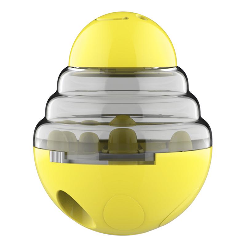 Dog Interactive Food Dispenser Toys Small Dogs Cats Pet IQ Training Improve Kitten Puppy Slow Shaking Leak Feeder Food Container
