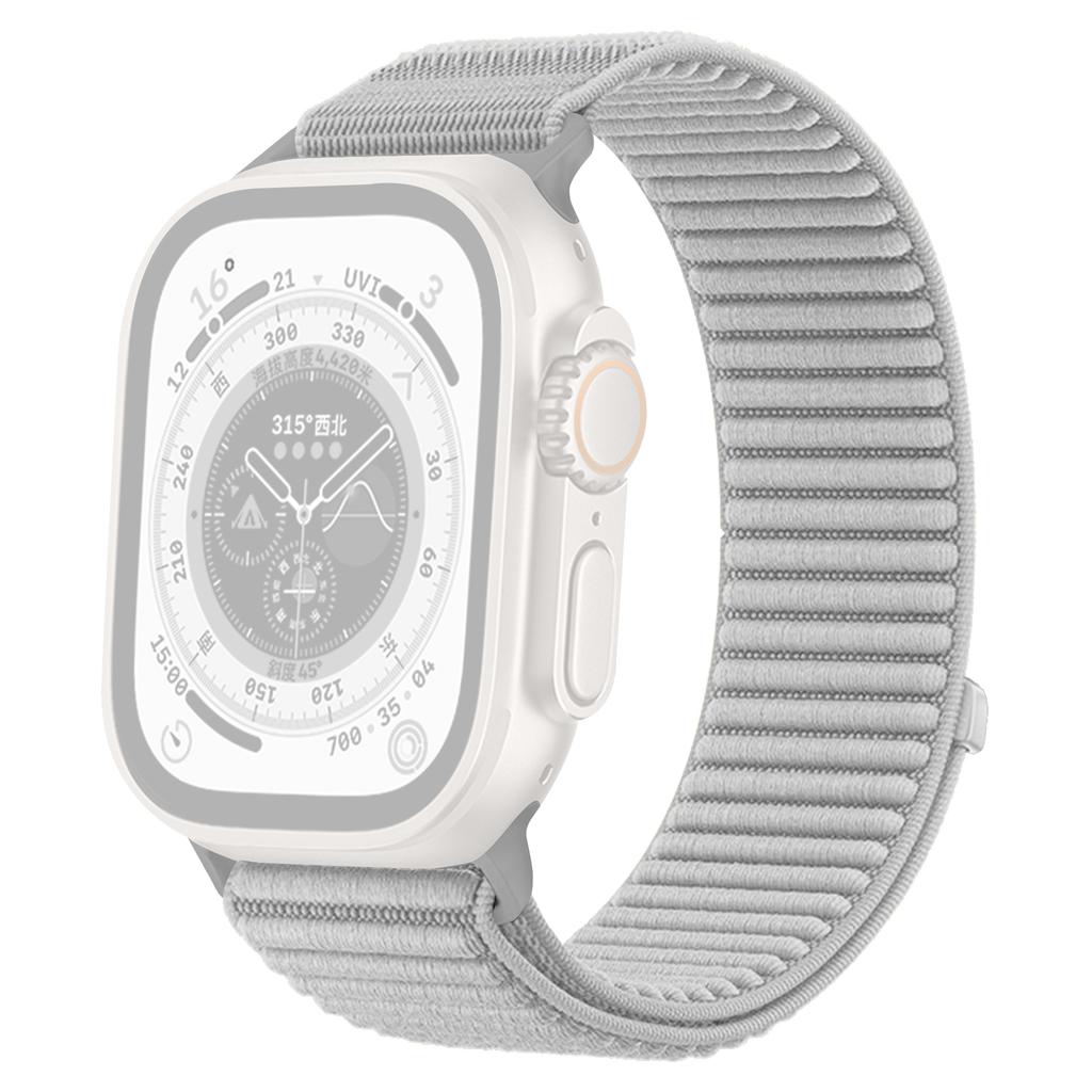 Wrist Strap for Apple Watch Series 10 9 8 7 SE 6 5 4 3 2 1 42mm 41mm 40mm 38mm Magic Tape Nylon Woven Watch Band