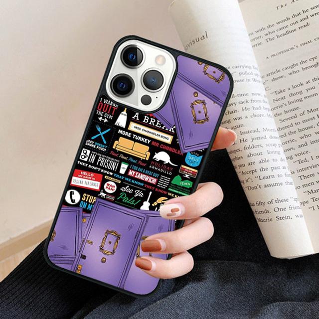Friends TV Show Series funny Phone Case Back Cover for IPhone 18 17 Air 16 15 14 13 11 12 Pro Max Plus Fundas