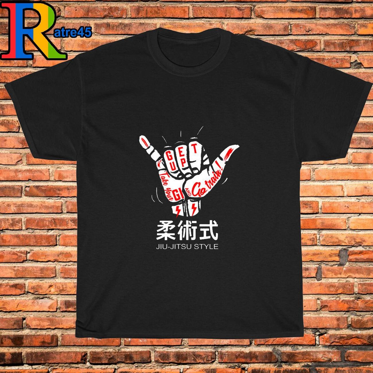 Men s and Women s T-shirts BJJ Hands Brazilian Jiu Jitsu Martial Arts L