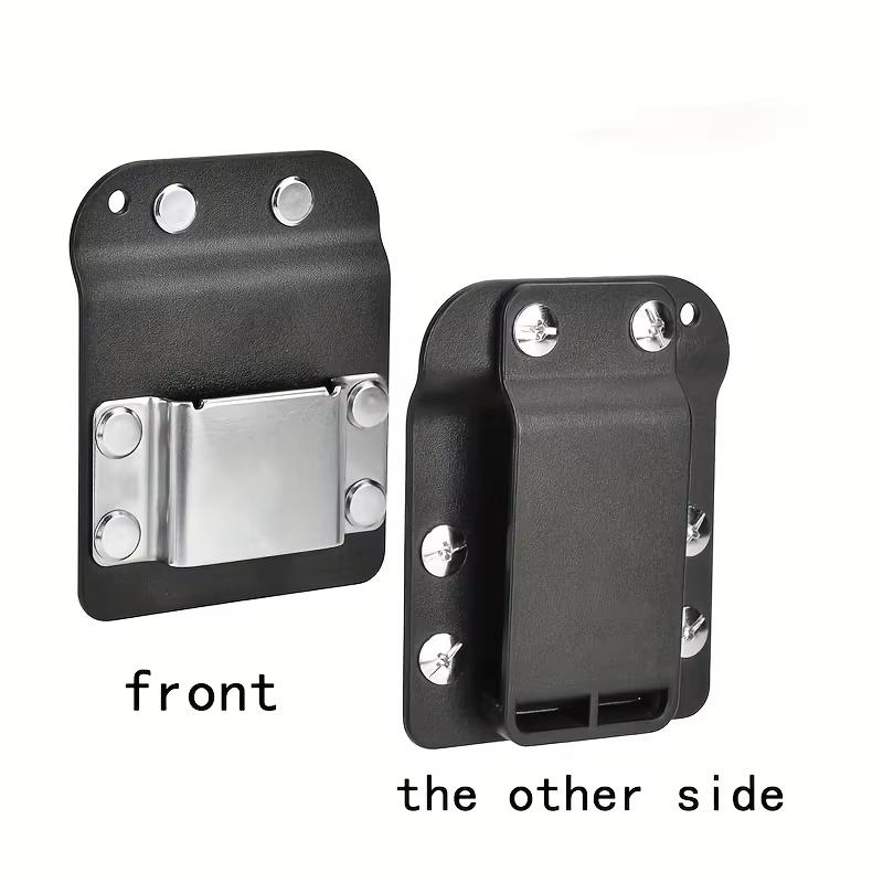 Clip-On Tool Belt,Drill Holder,Portable Hook Holster for Cordless Drill,Impact,Nailer,Tape Measure or Any Tools with Hanger Clip