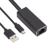 Ethernet Adapter Compatible For Fire TV Stick Micro USB To RJ45 With USB Cable