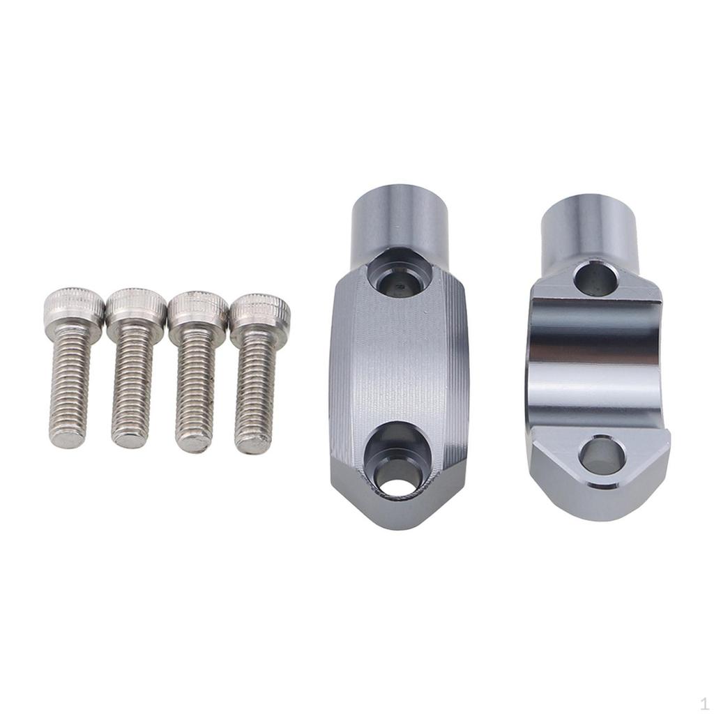 1 Pair Master Cylinder Mirror Clamp Accessories Universal Assemblies Fit for 22mm Handlebar