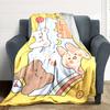1pc Cute Animal Print Blanket Warm, Cozy, And Soft, Suitable for Sofas, Beds, Cars, And Office Use.Perfect for Camping And Travel, Making It a Great G