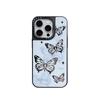 Anwendbar für das neue Apple 16/17 Promax Schmetterling Handyhülle iPhone 13/14 Spiegel Ins-Stil 15 Sturzfest
