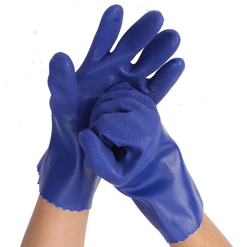 WEZHO Rubber Granule Industrial Gloves