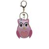 Cute Owl Leather Keychain: Cartoon Animal Bag Pendant & Backpack Ornament Gift