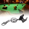 Billiard Chalk Holder Black Automatic Telescoping 48cm Portable Pool Cue Chalk Case for Billiard Accessories