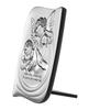 Baptism Souvenir Silver Baptism Picture with Guardian Angel 6473S 9.5 x 13