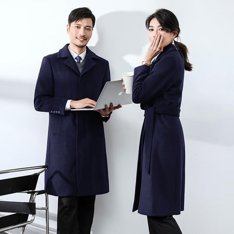 Professional Wool Blend Mid-Length Winter Coat