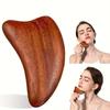 Gua Sha Board Rosewood and Chicken Wing Wood Facial and Body Scraping Tool for Facial Lifting, Massage, and Physical Therapy