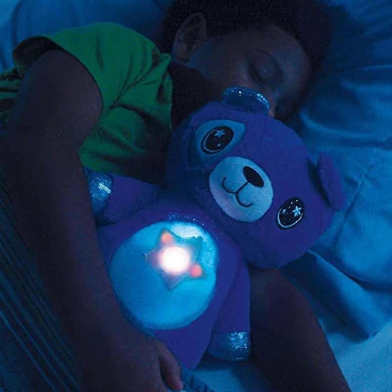 Starry Sky Projection Lamp Plush Toy Comfort Lamppink