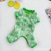 Pet dog clothes spring and summer thin mesh four-legged cat clothes breathable anti-hair loss go out medium and large