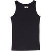 Levis Solid Slim Fit Sleeveless Tank Top Women tops Black A3381-0001