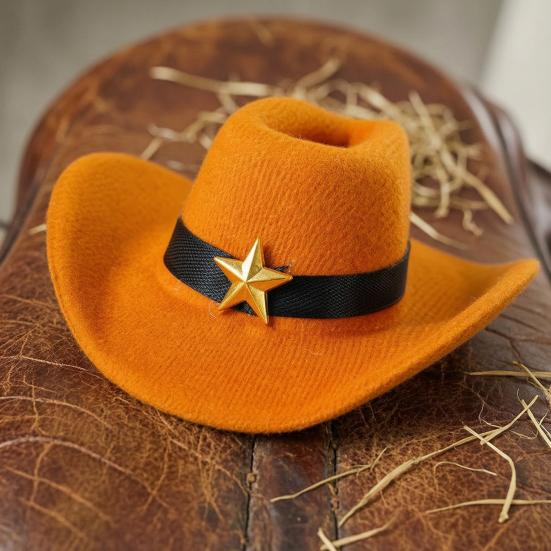 Cowboy Hat for Small Dogs And Cats Western Style Pet