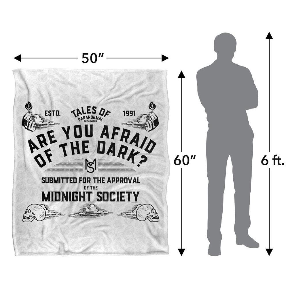 Are You Afraid of the Dark? Tales Of Paranormal Silky Supersoft Blanket