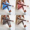 TT Women Fashion Sport Jacket Suits Ladies Hooded Tracksuit Zipper Set Clothes Girls Tops and Long Pants 2PCS Casual Outfits