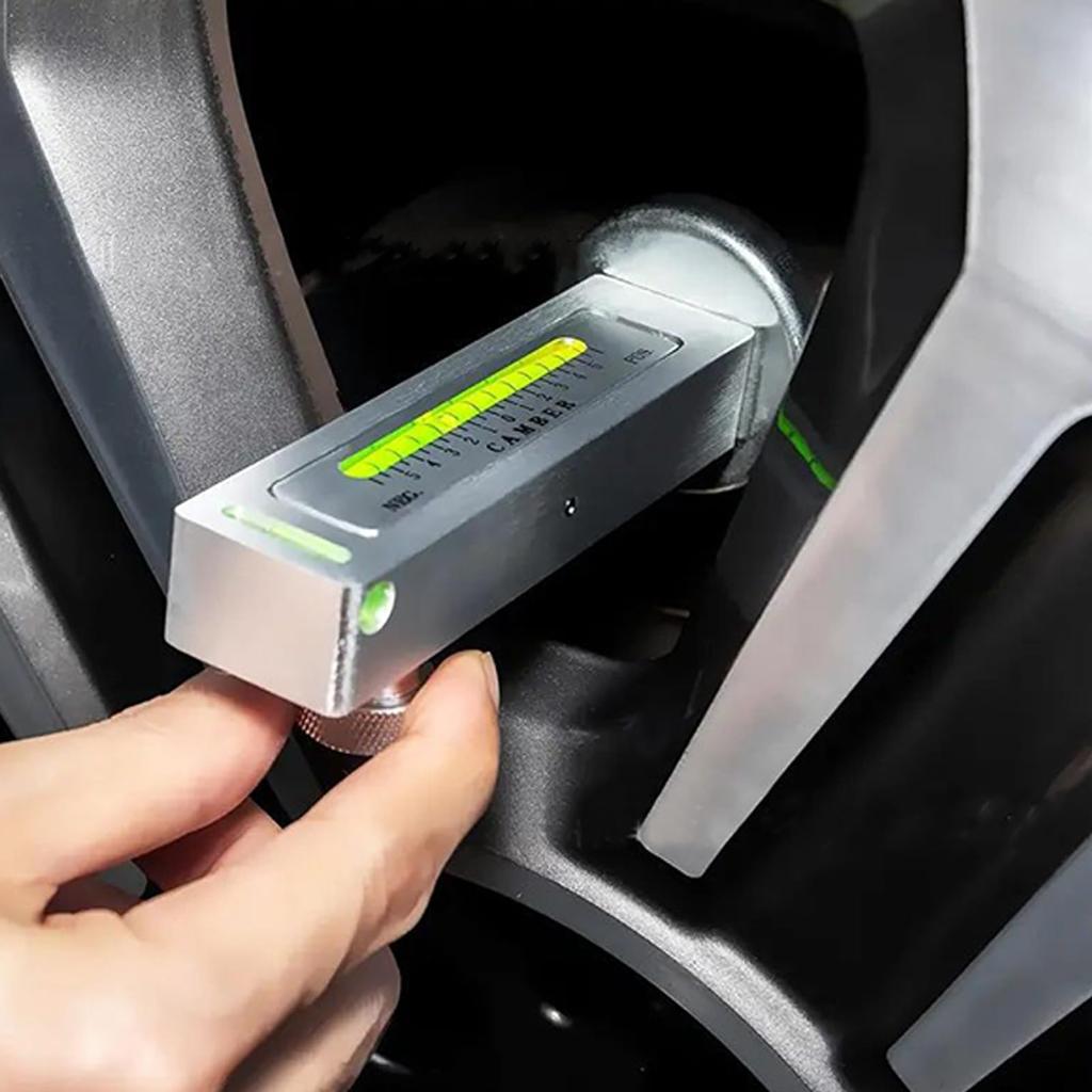 Car Wheel Alignment Tool - Tire Magnet Gauge Tool - High Strength Wheel Alignment Tool for Auto and Trailer Service