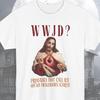 Liberal WWJD probably Not Call ICE on My Neighbors, Sarcastic Shirt Gift, Human Right Shirt Gift, Protect Immigration Shirt