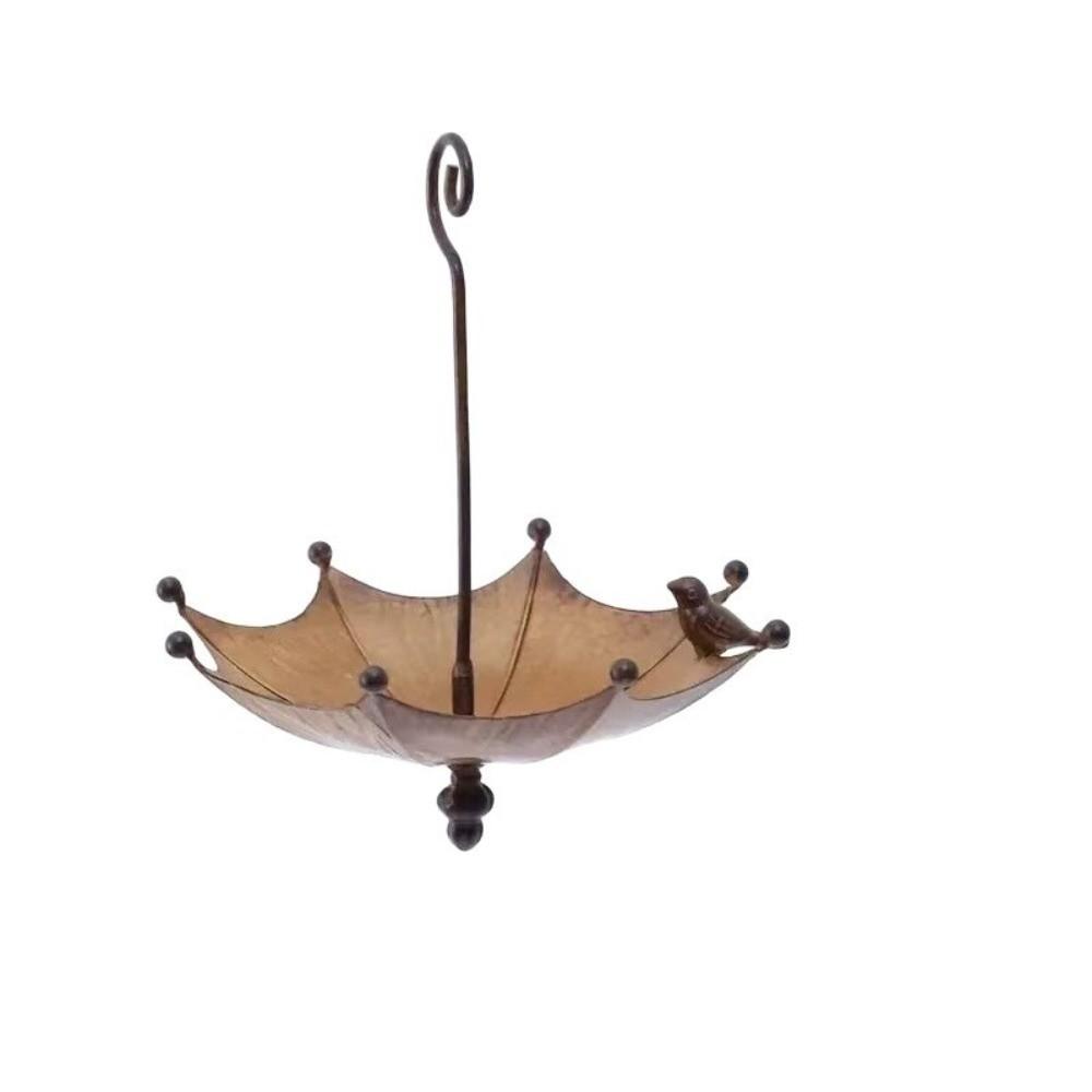 Outdoor Hanging Hummingbird Feeder Iron Bird Feeder New Bird Feeder Tray  Garden Courtyard Backyard бронзовый